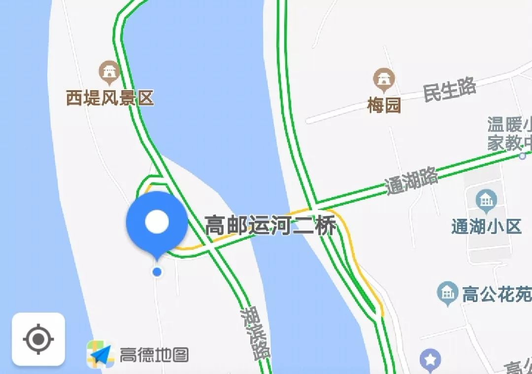 高邮湖上花海地图图片
