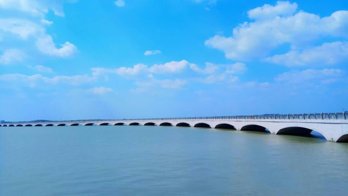 原创上海被遗忘的湖是上海第一大淡水湖上海母亲河黄浦江的源头