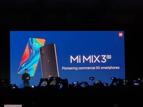 小米MIX3 5G版发布 最大下载速率2Gbps的照片 - 2