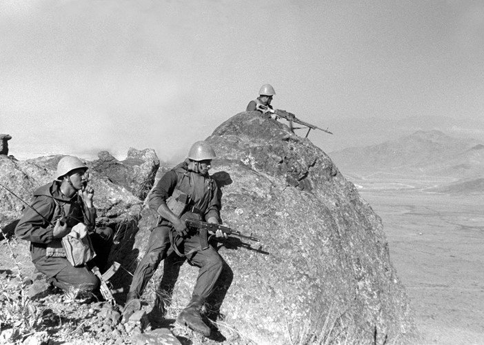 入侵阿富汗苏联军队老照片,14453名士兵客死异国他乡