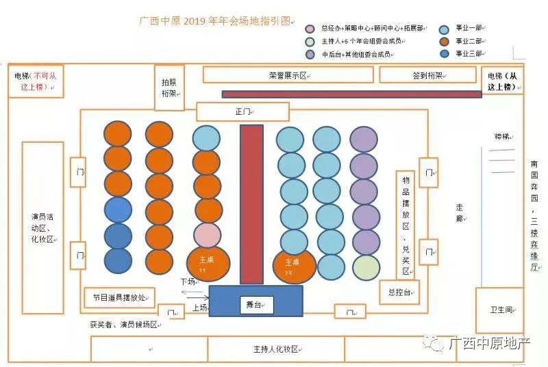 廣西中原2019年春茗晚會座位圖