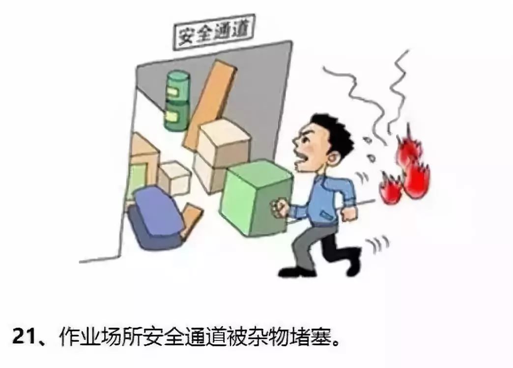 消防安全通道不是