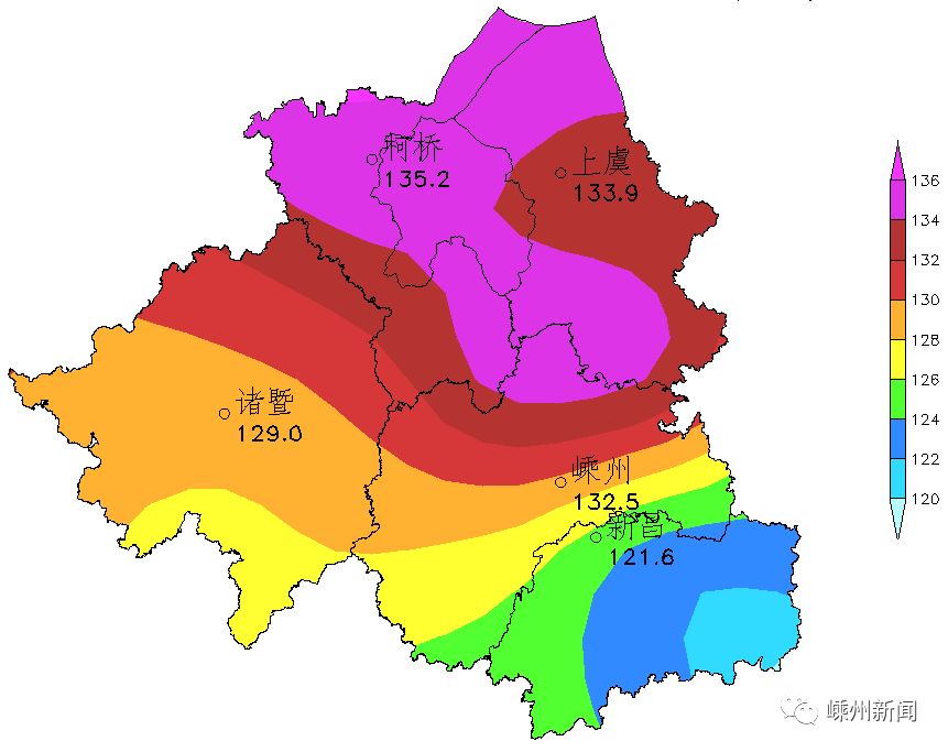 太陽繼續流浪嵊州天氣創下一個66年以來的紀錄新一輪的降雨將持續到