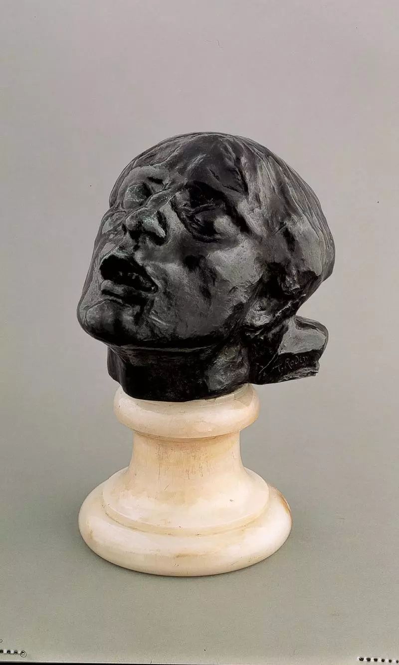8 cm 宽60 cm 宽52 cm《巴尔扎克的大型头部雕像》约1897年,完成于