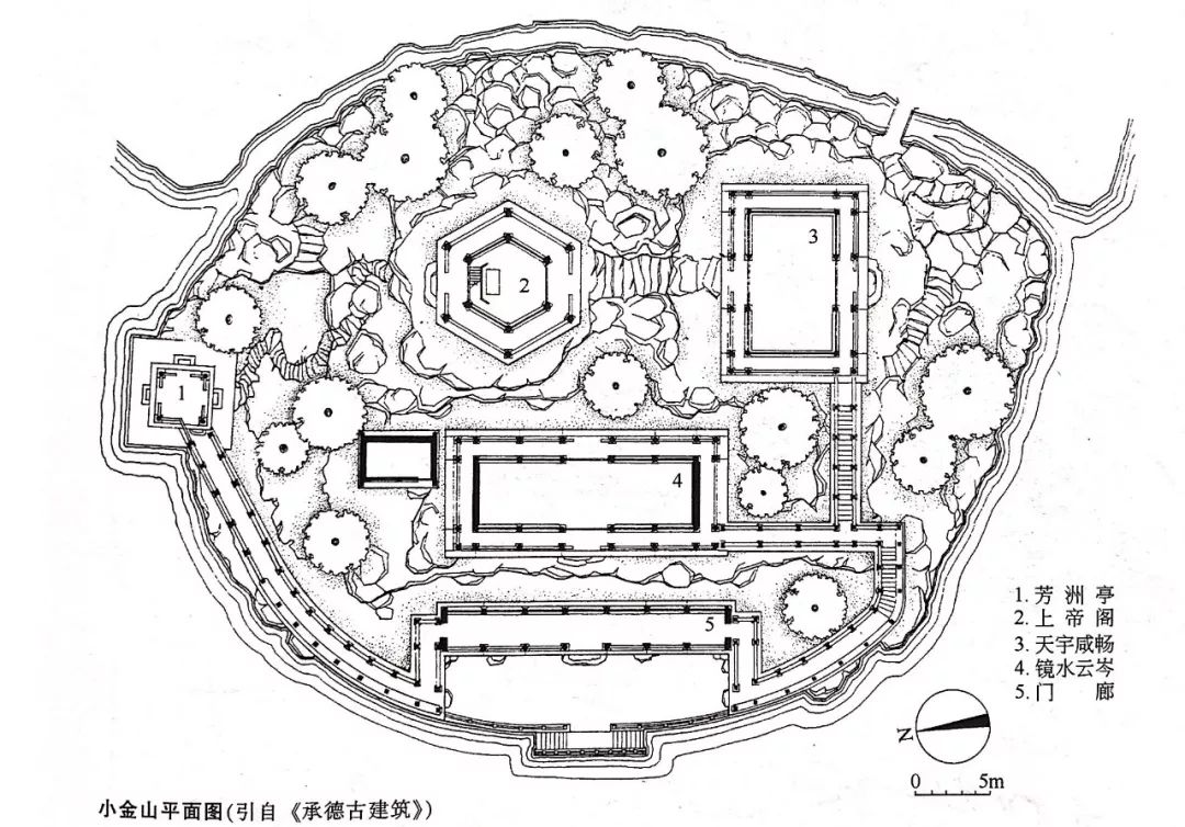 70個南北方經典園林平面圖集合