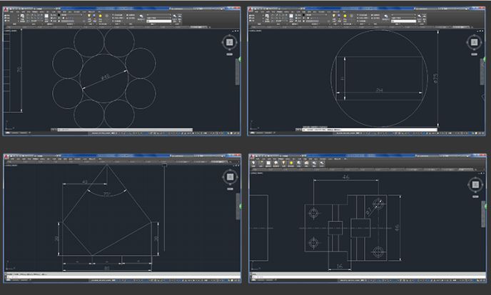 本套autocad2018零基礎入門到精通視頻教程涵蓋cad二維繪圖 三維僥＃