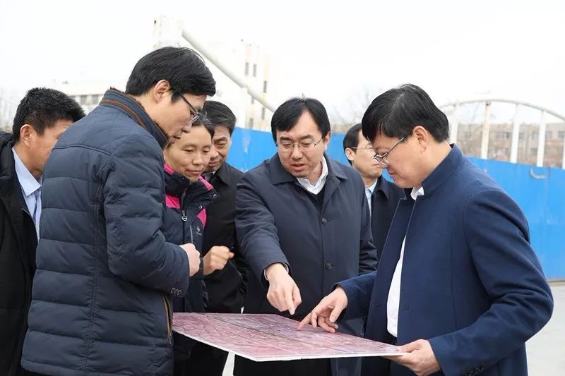 2月26日上午,區委副書記,區長,東營港經濟開發區黨工委副書記田兵兵到