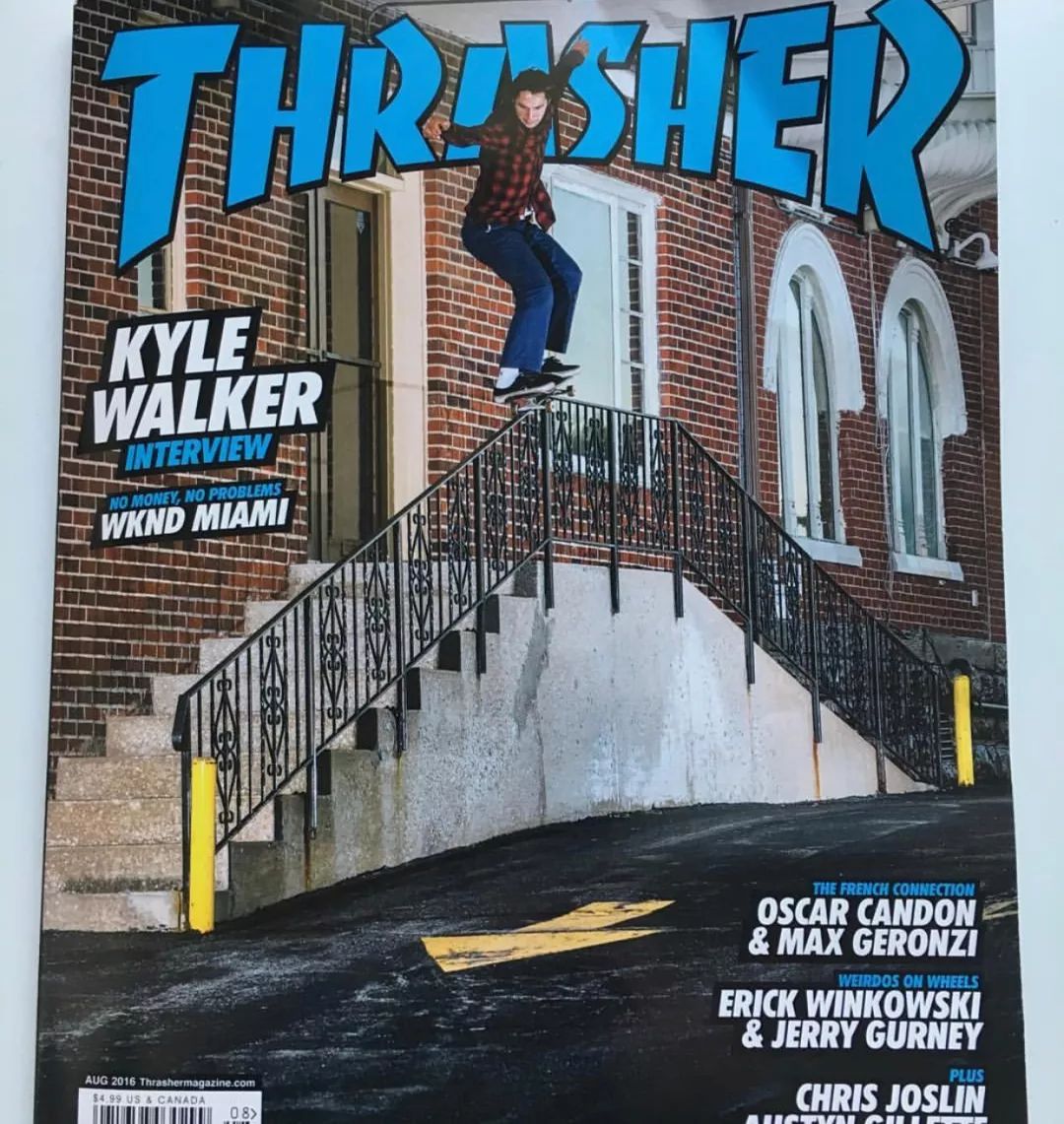 在滑板界的一线杂志,媒体《thrasher magazine》上,elijah berle 曾