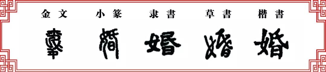 【雙法字理】氏字家族 -- 昏,婚