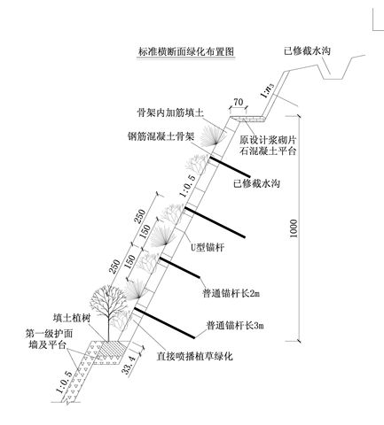 护坡最常见的做法图片