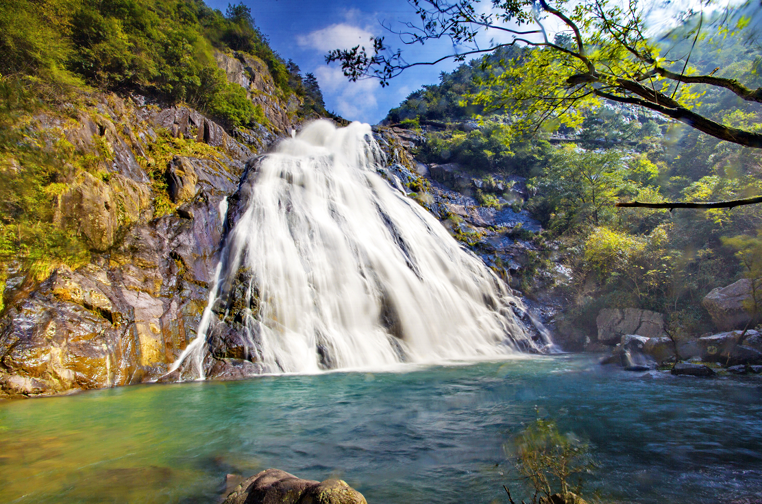 百杖潭风景区 百丈潭图片