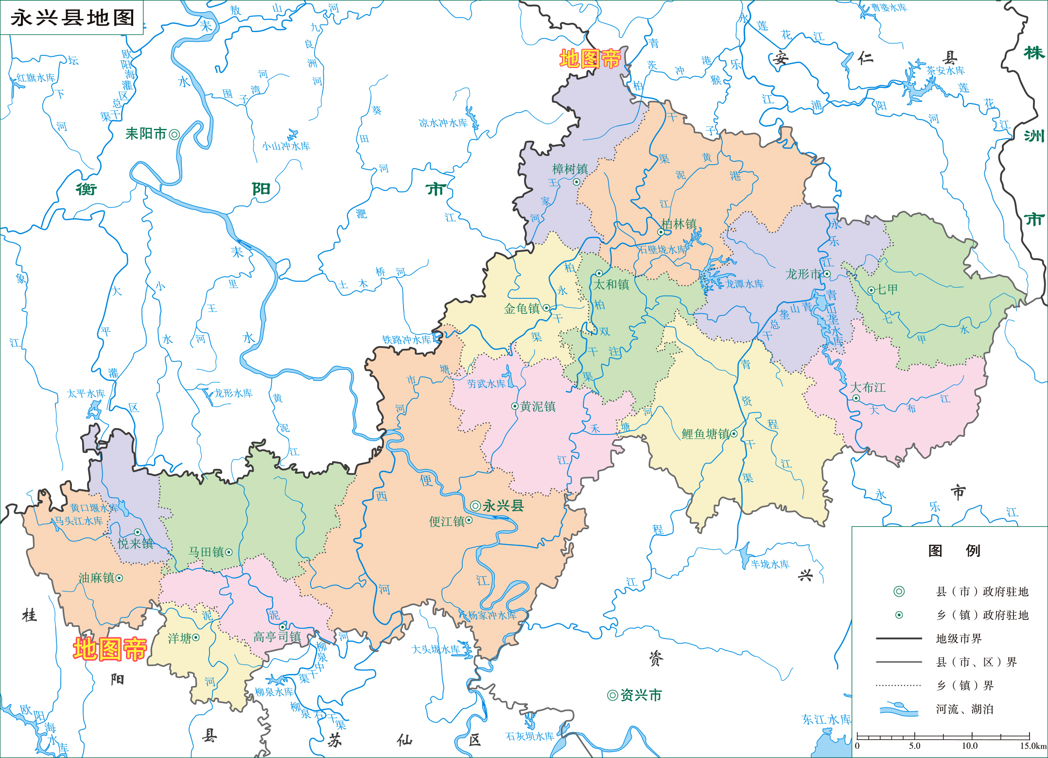 林中之城湖南郴州，11个县市区最新高清地图-搜狐大视野-搜狐新闻