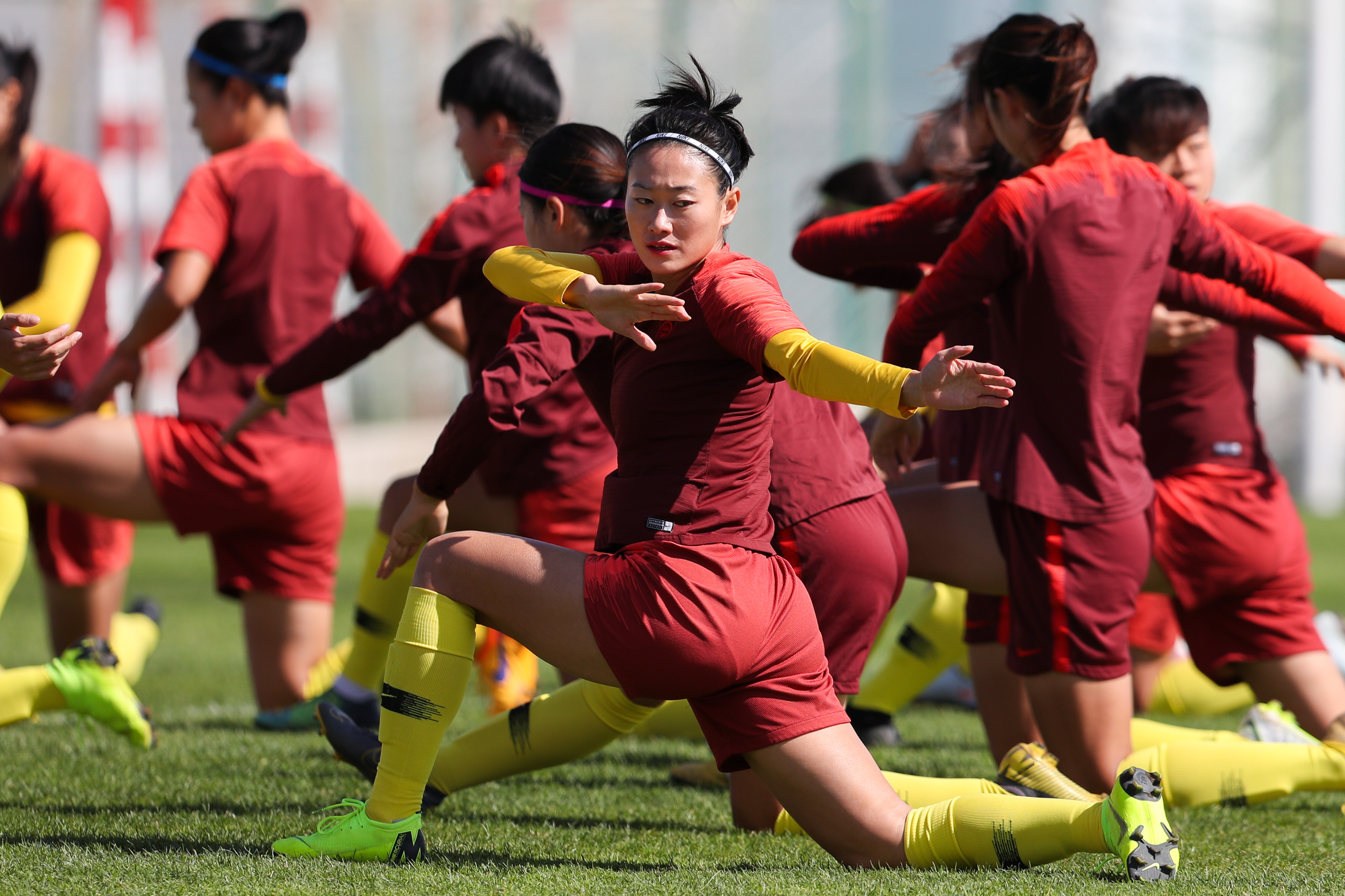足球丨中国女足备战阿尔加夫杯