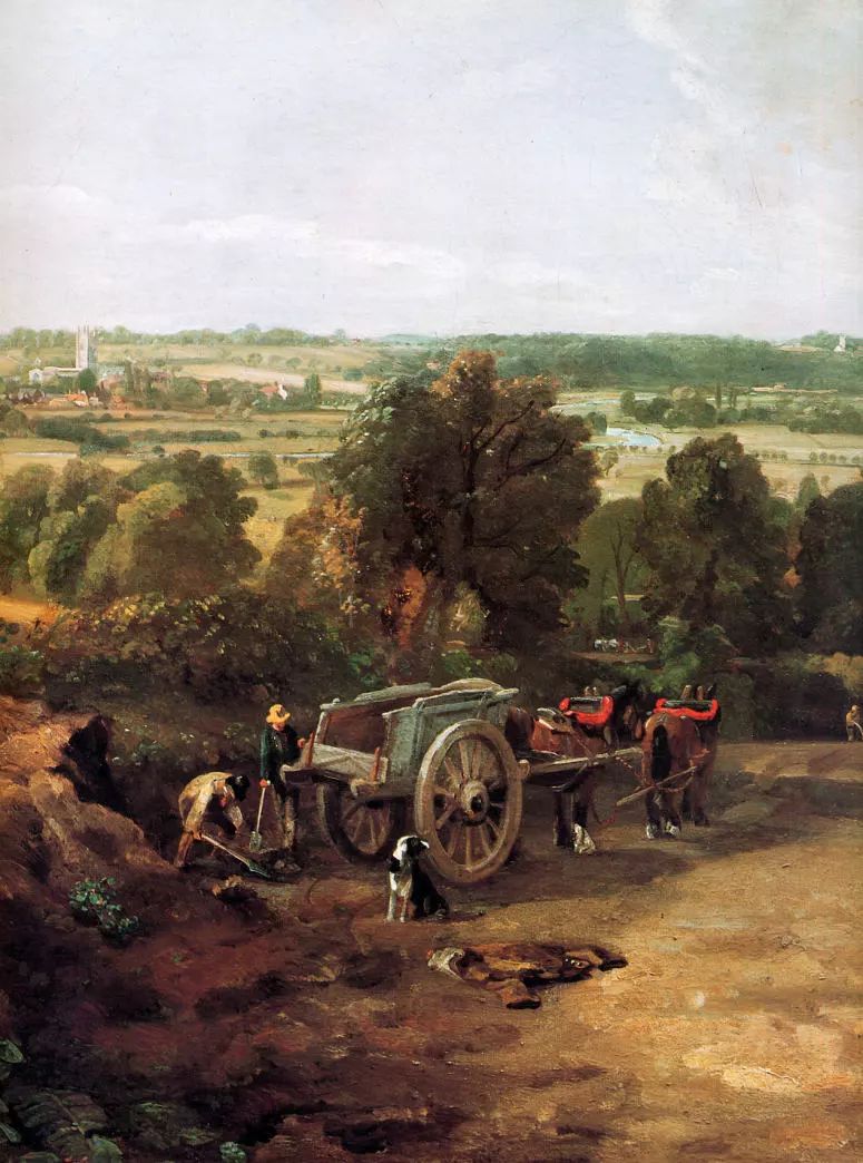 英国画家约翰康斯太勃尔johnconstable风景油画作品