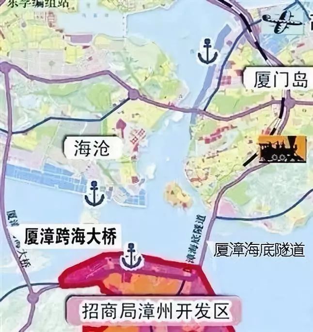 厦漳海底隧道开工图片