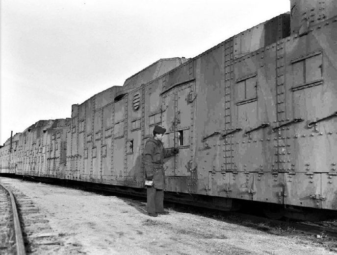 94式重型装甲列车图片