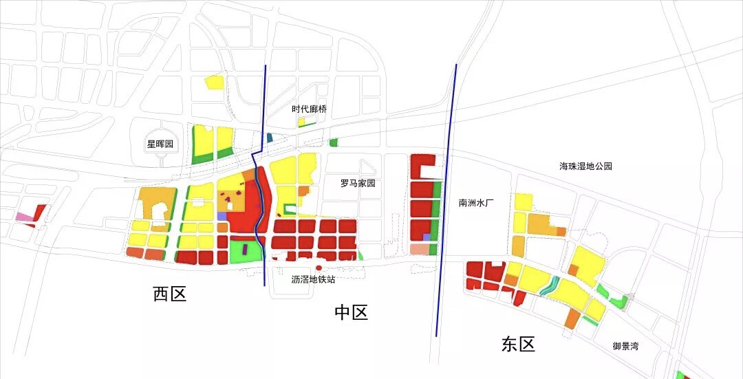 近日,广州市海珠区沥滘村旁的长江百货交易城正在清场,羊城晚报记者从