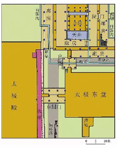 洛阳宫殿平面图图片