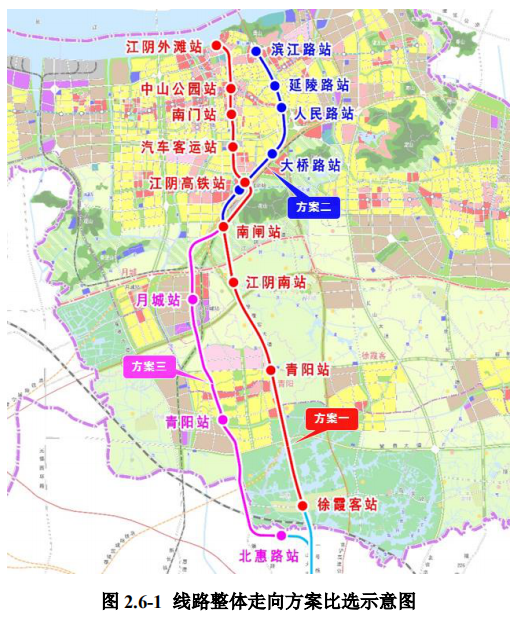 江阴地铁2号线线路图图片