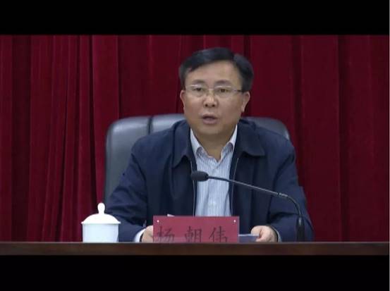 杨朝伟作动员讲话县委书记杨朝伟在动员讲话中指出:州委部署开展全州