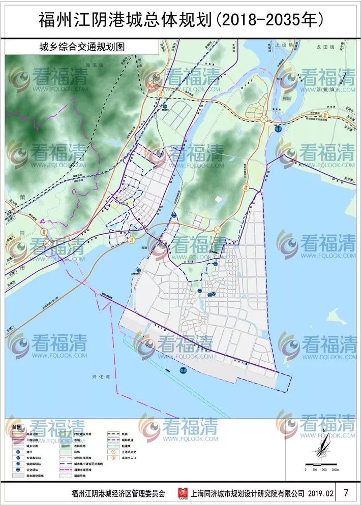 微关注重磅福州江阴港城总体规划20182035年草案公示