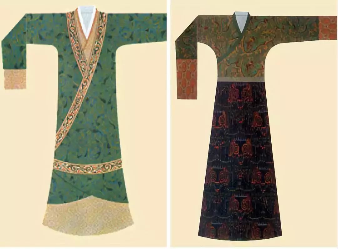 秦汉时期服饰纹样图片