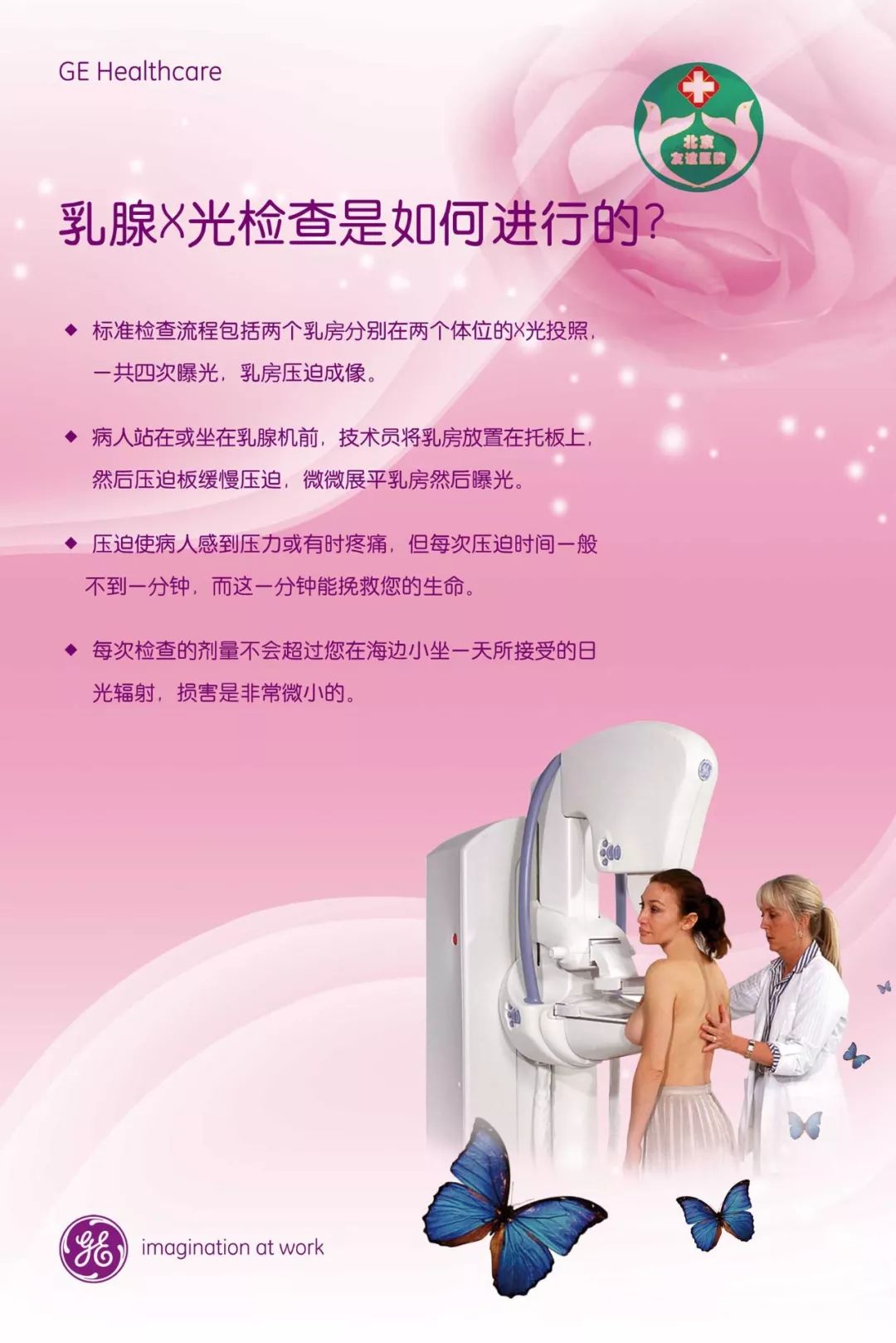 【体检福利】早期发现和诊断乳腺癌的"金标准—乳腺钼靶检查系统
