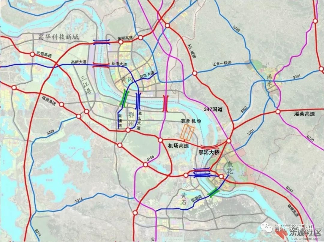 鄂州机场地图图片