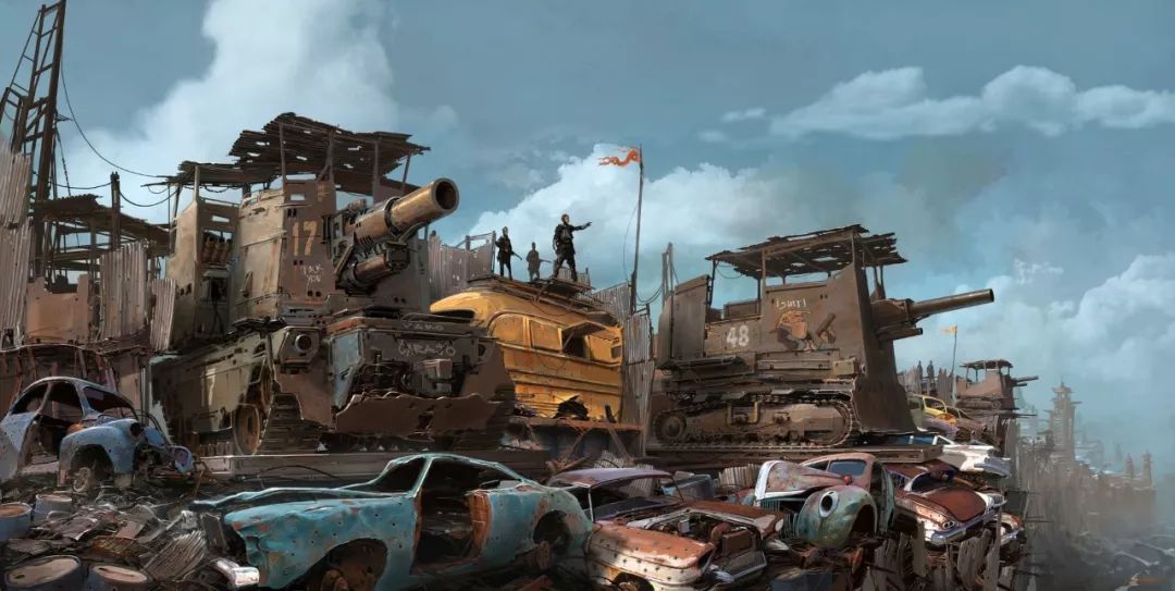 【不定期分享】第116期:阿根廷画师 alejandro burdisio 的柴油朋克漂