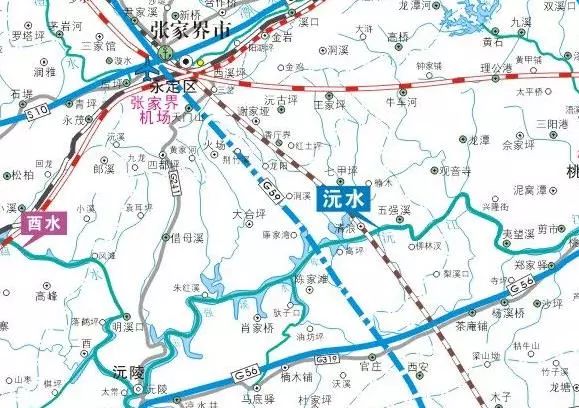 桑植人快看省交通厅发布最新交通规划图安张衡铁路桑植线路曝光