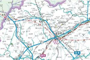 安张衡铁路湖南段明细图片