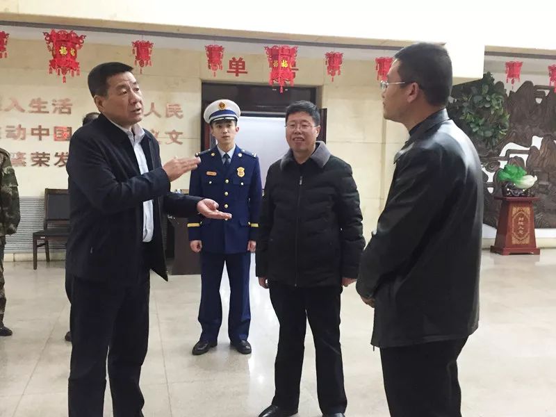 为确保两会召开期间的消防安全,近日,和顺县委常委,常务副县长赵文军