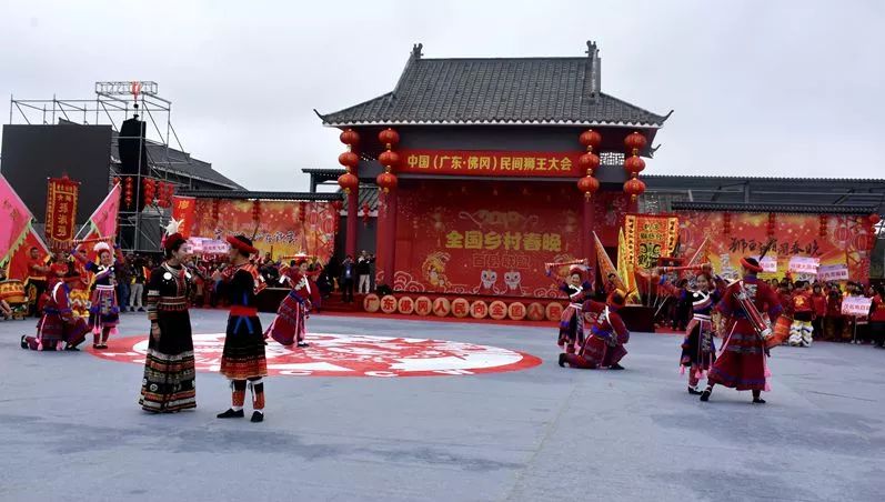 福建大田广平镇居敬舞狮队荣获金狮奖,原来是参加全国乡村春晚