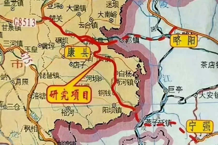 宁强未来高速公路规划图片