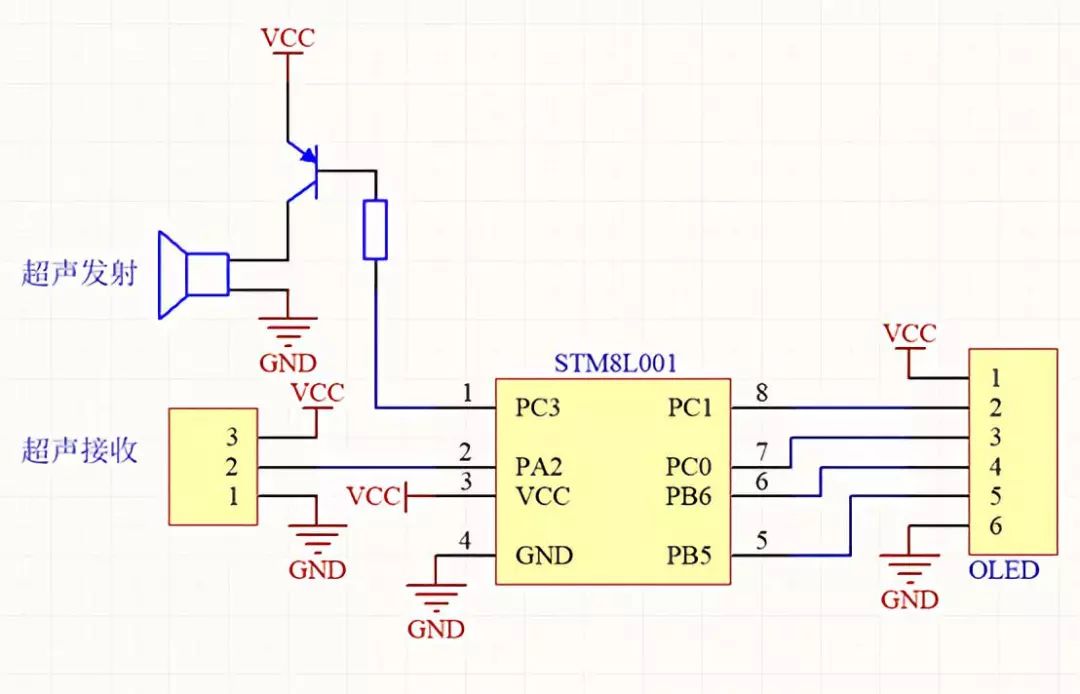 车载stm8s207引脚图图片