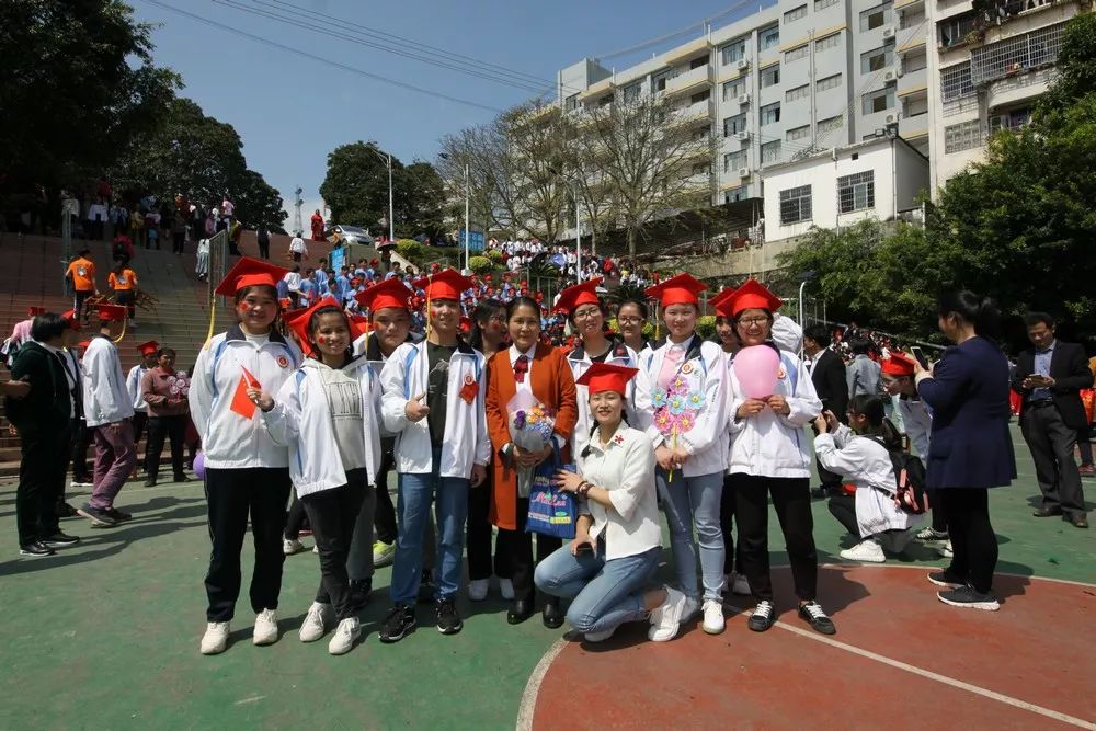 藤县中学 校花图片