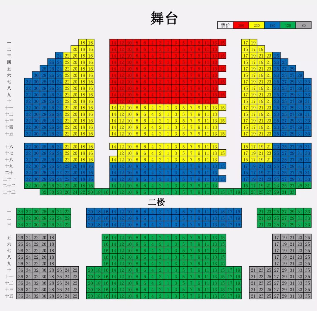 15:00 票价:280元,230元,180元,120元,80元 地点:义乌剧院(车站路1号)