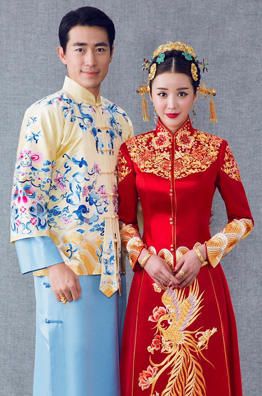 中式婚纱照怎样拍才美观不庸不俗不老气的中式婚纱照