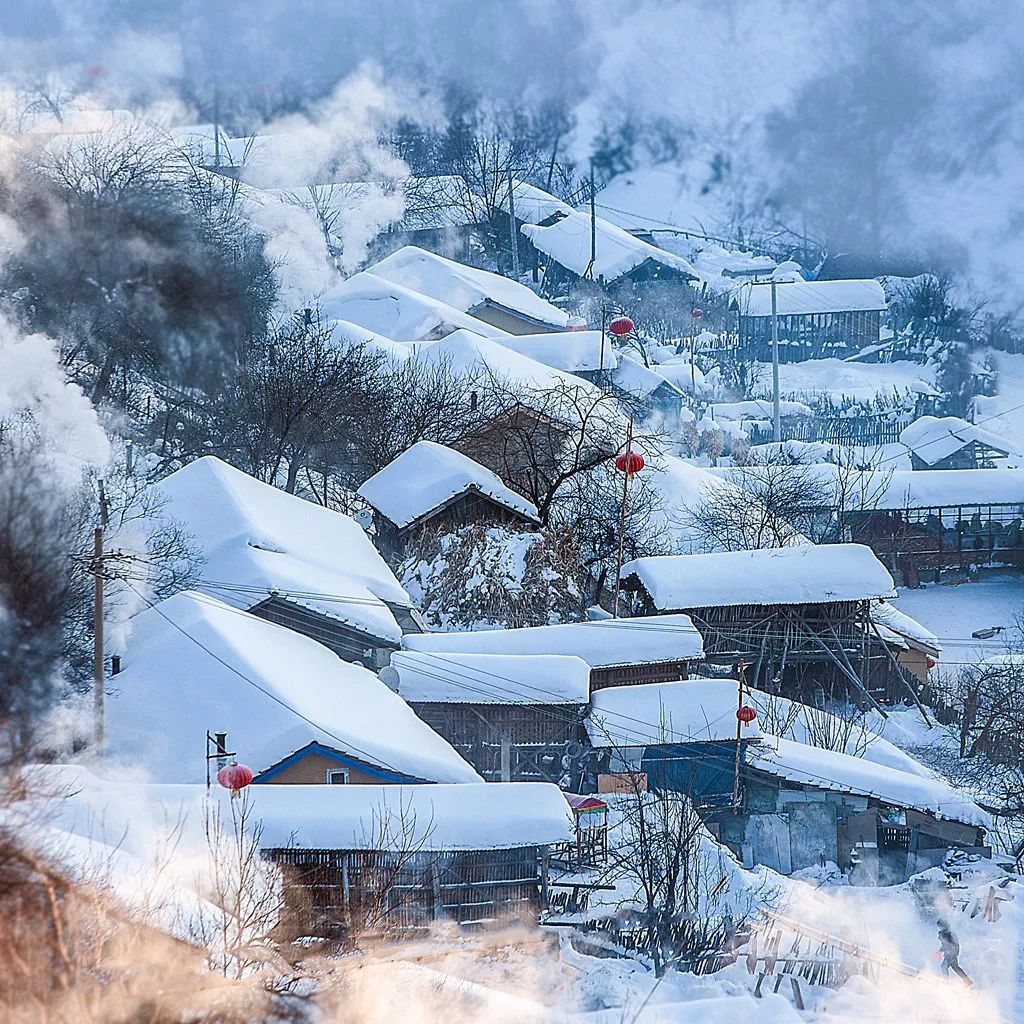 中国雪村·水墨松岭,是个有故事的北国小村庄!