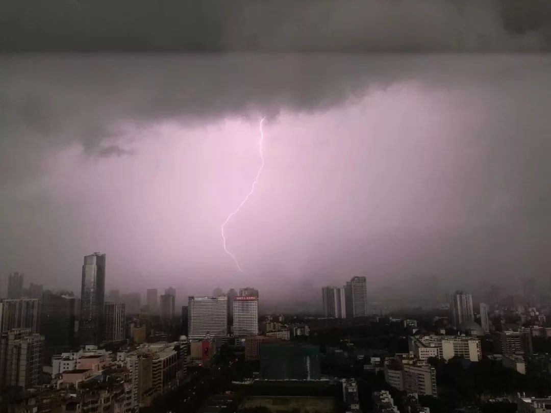 番禺人挺住!7級大風 雷暴雨來襲,未來一週都是雨雨雨