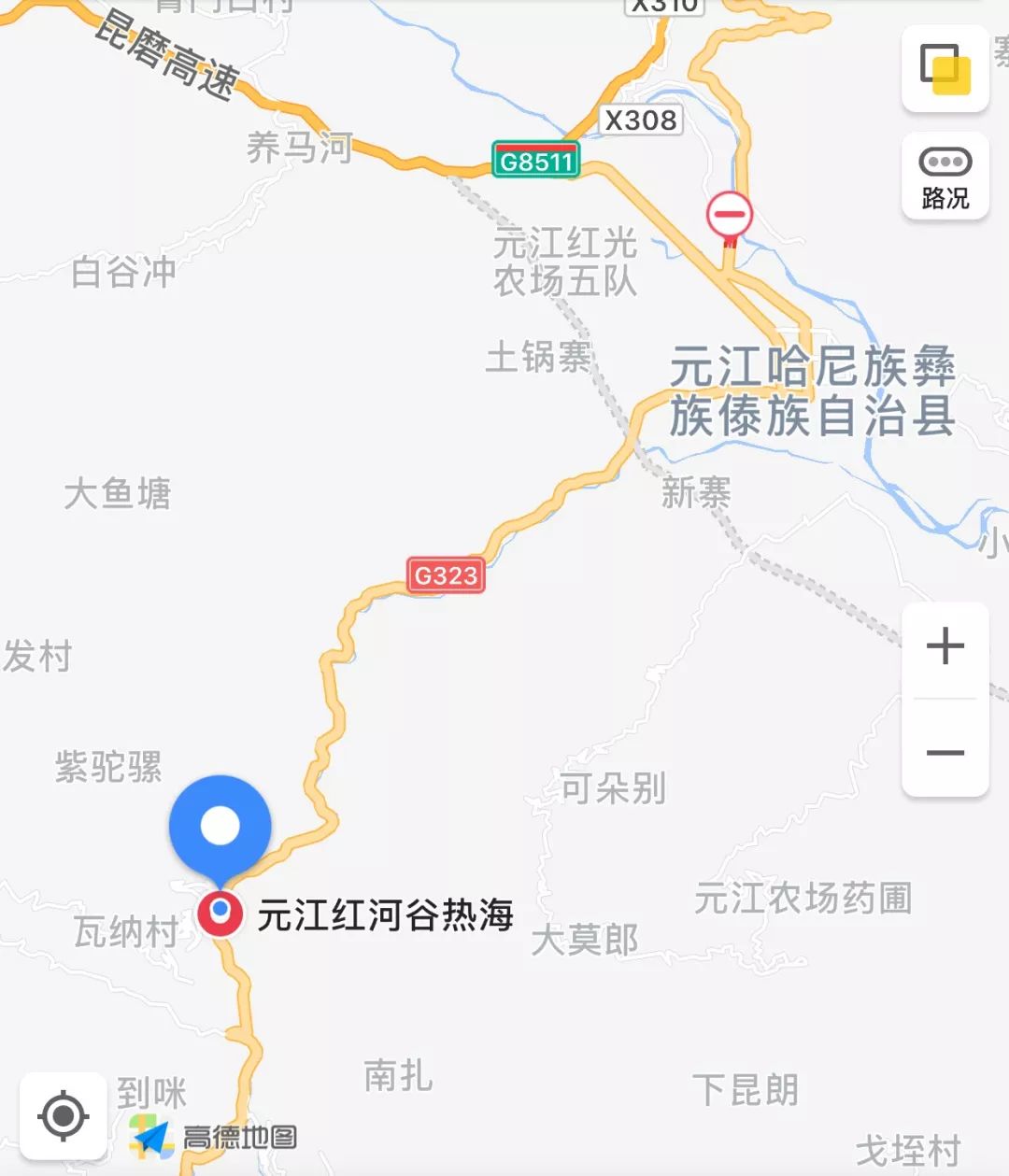 元江地图高清版大图片图片