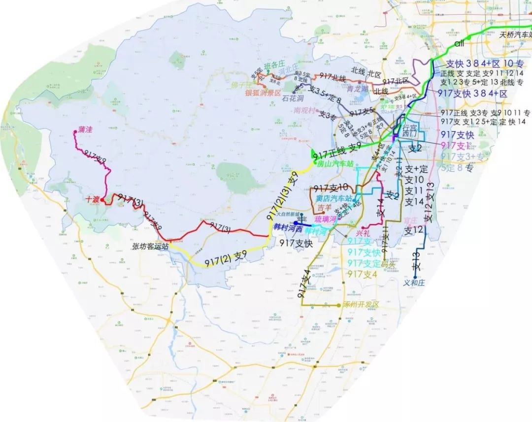 盤點房山917路26年發展史一定有你不知道的