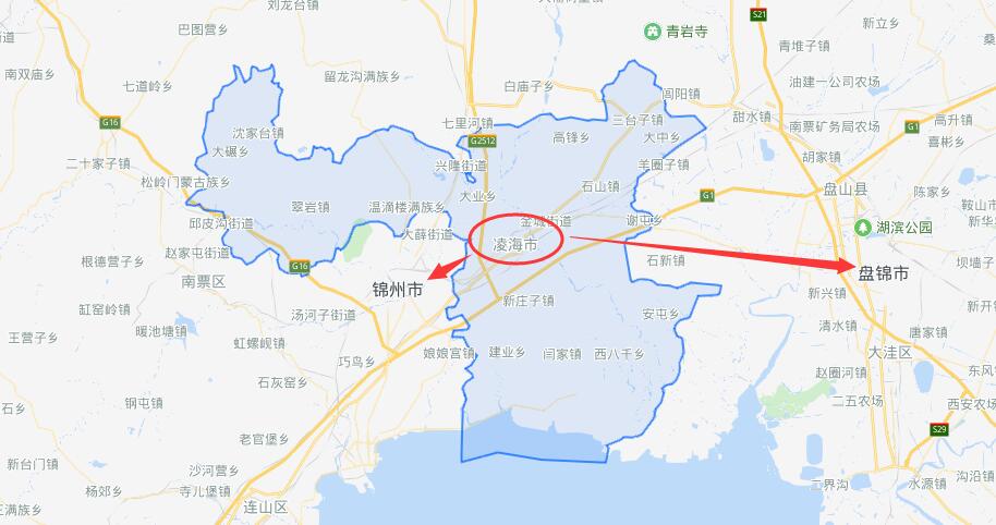 辽宁锦州锦县地图图片