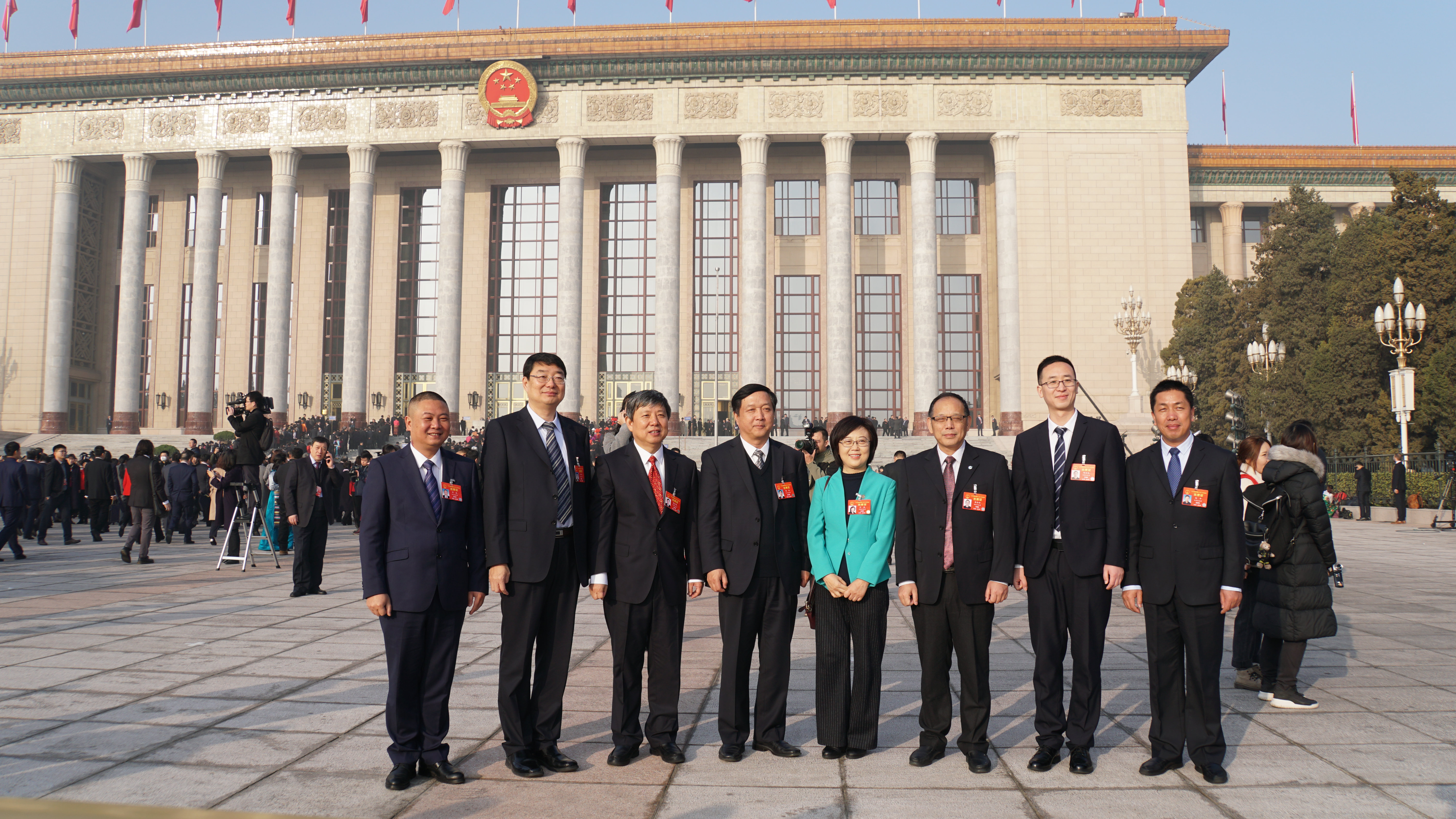 十三屆全國人大二次會議開幕 航空人來了