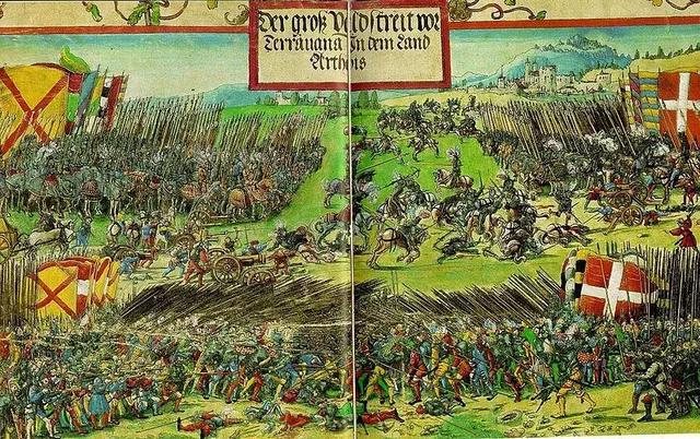英法百年战争演变图图片