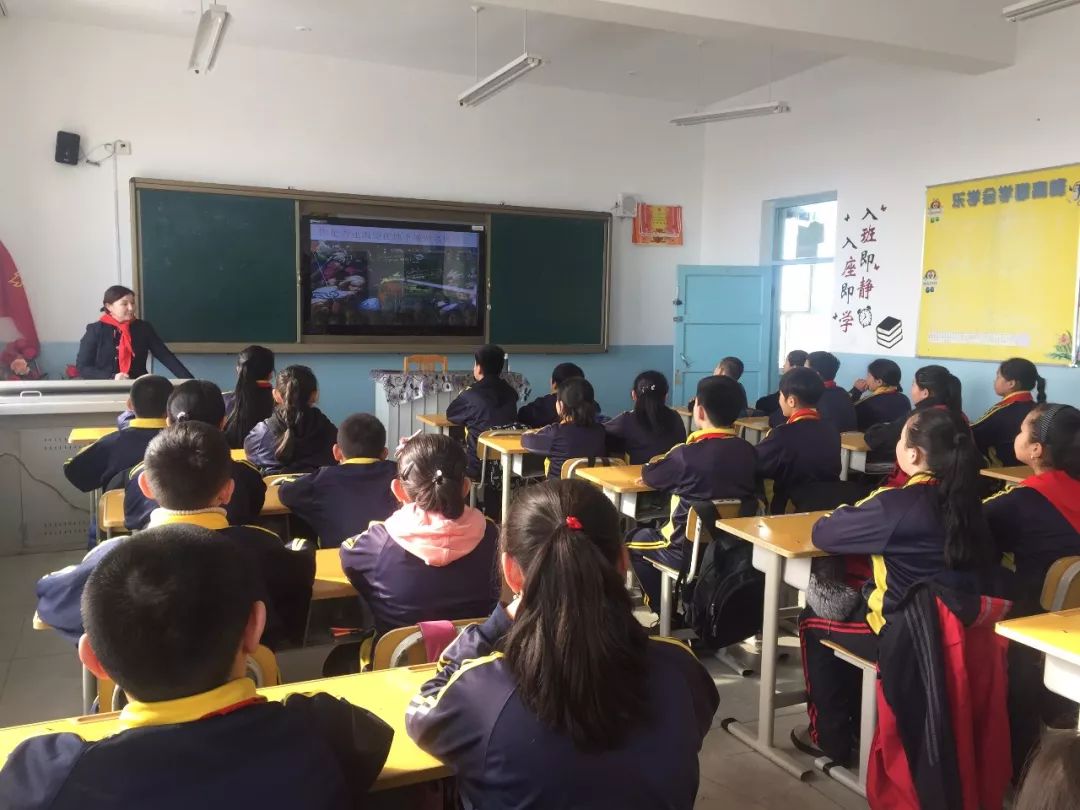 富蕴县各中小学开展开学第一课活动