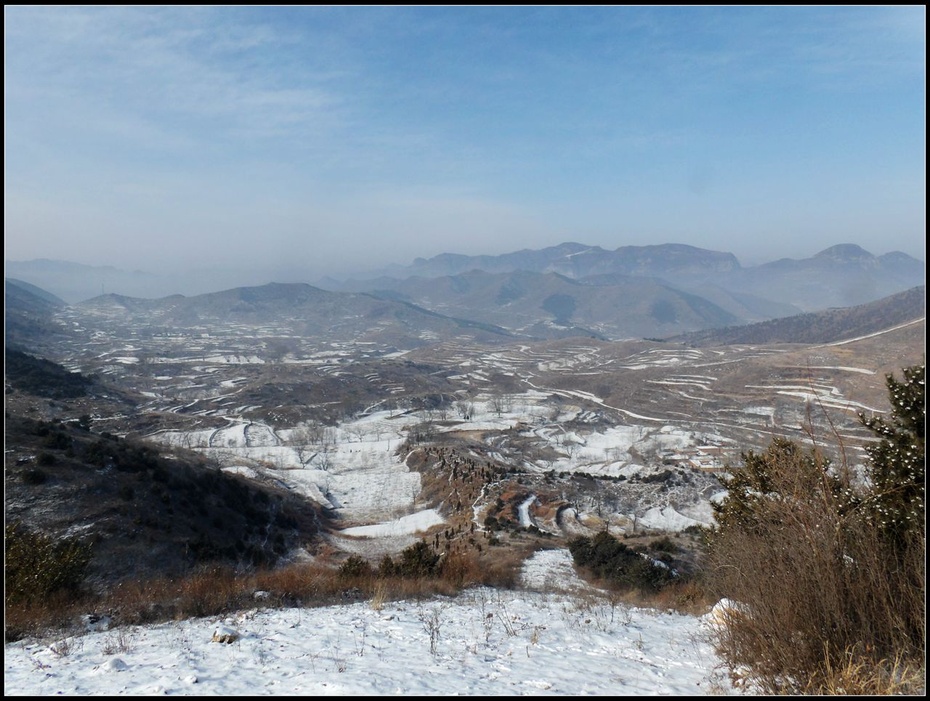 將登太行雪滿山,十字嶺上憶左權——d51次縱走太行(5)