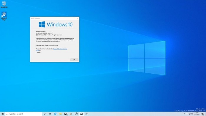 Win10 Build 18351发布：反作弊软件和创新声卡问题仍未修复