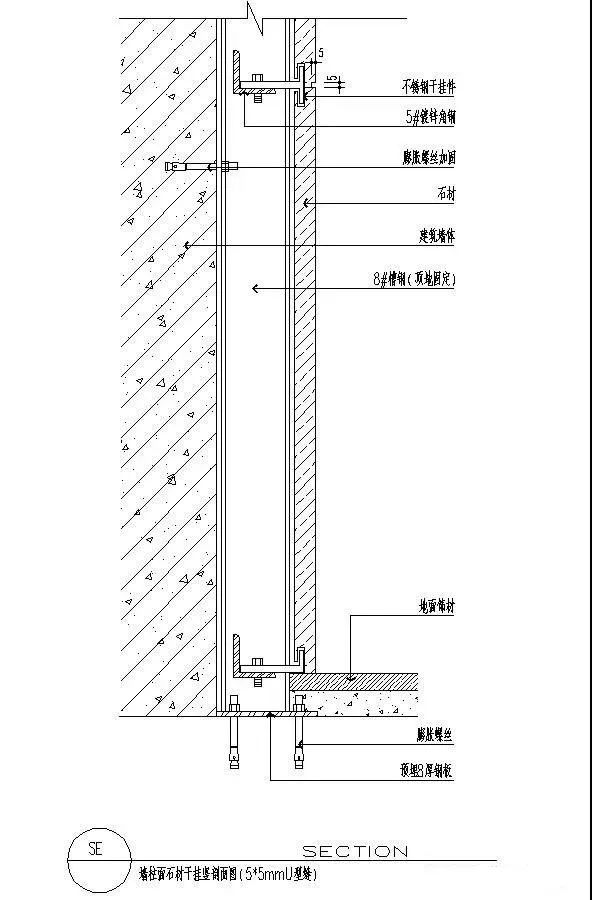 墙身剖面节点详图图片