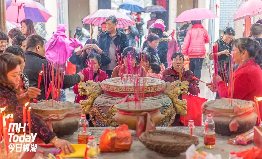 棉湖民俗二月初一進金保賀新年大賺順